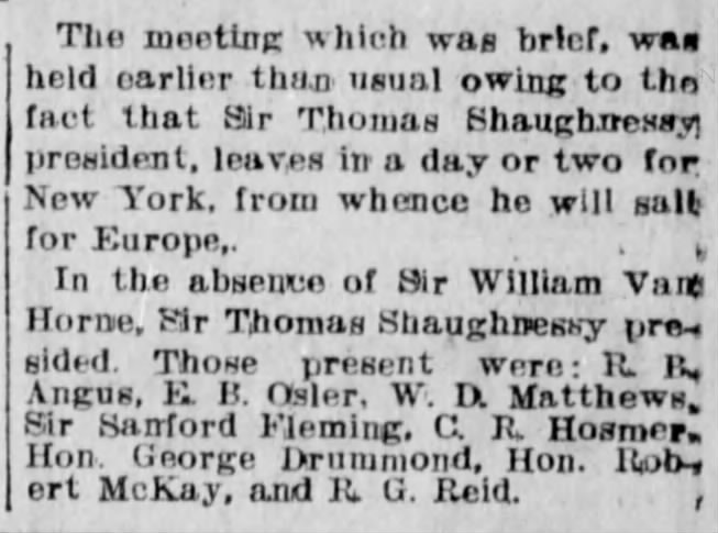 Newspaper scan: A CPR board meeting