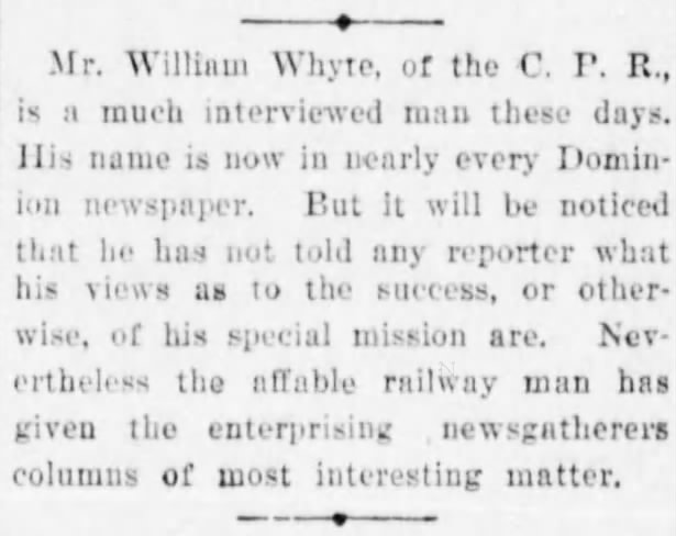 Newspaper scan: The much-interviewed railwayman